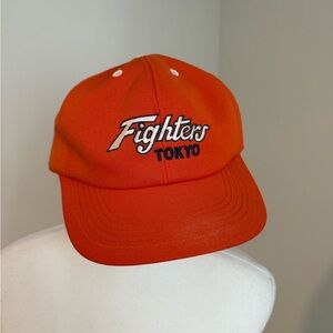 Vintage Tokyo Fighters Orange Baseball Cap